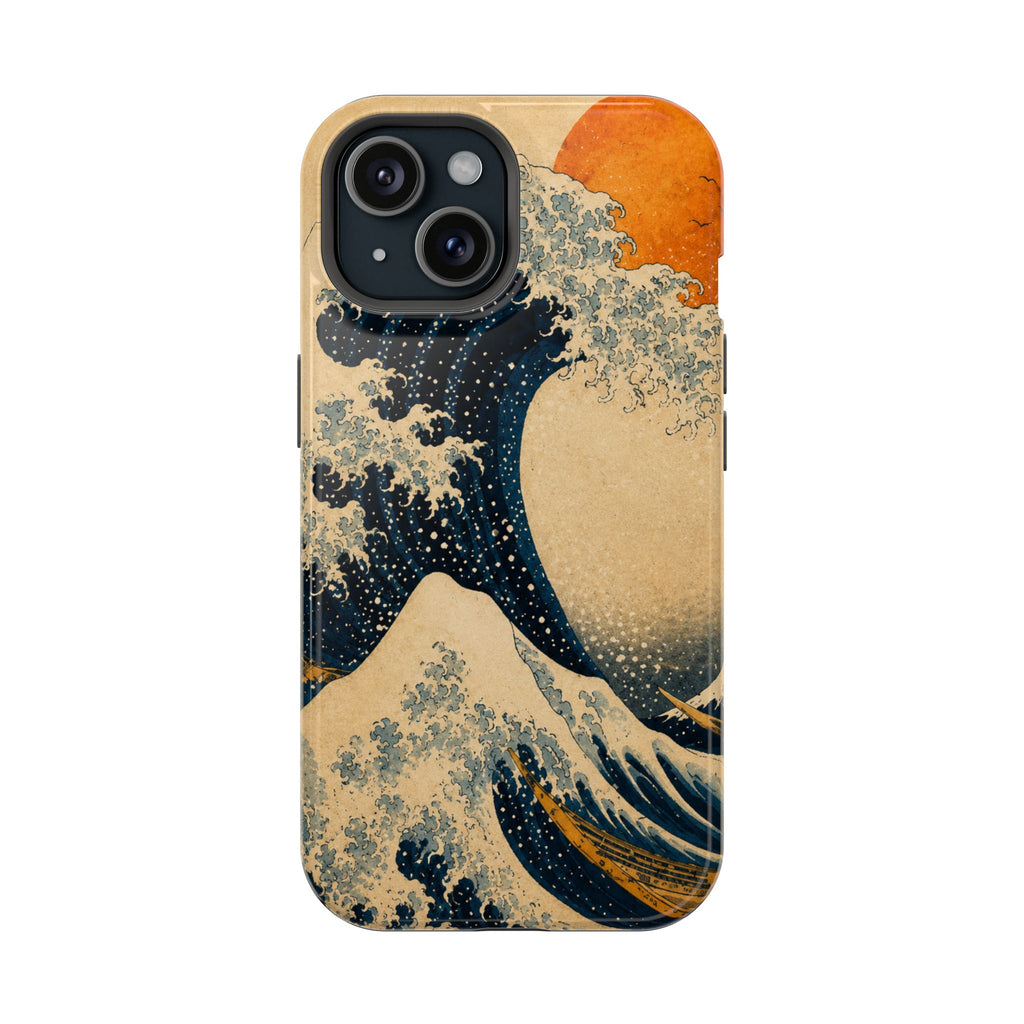 The Great Wave Phone Case — Magnetic Impact-Resistant iPhone Cover