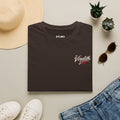 Venetta Retro Script T-Shirt | Vintage Chest Logo Graphic Tee