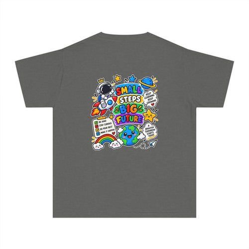 Dream Explore Discover Youth Space Tee | Kids Graphic T-Shirt