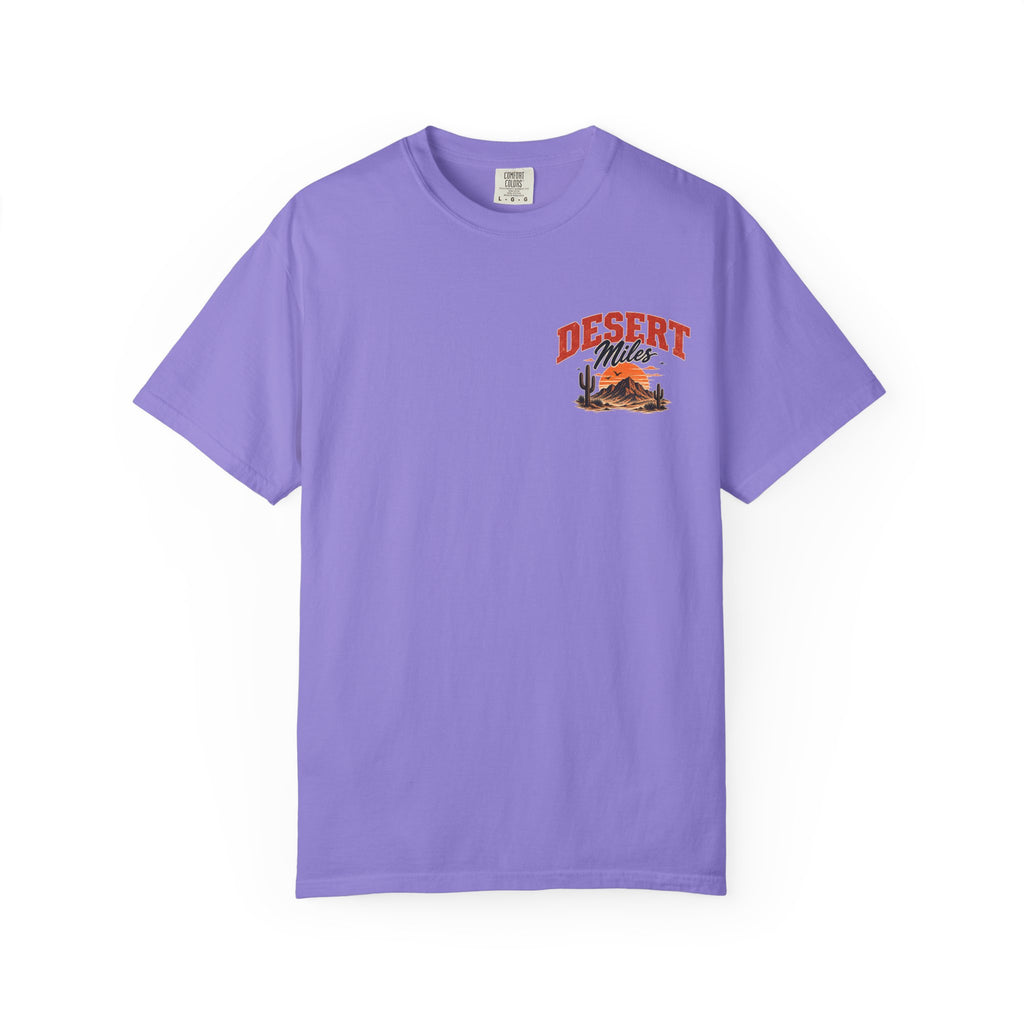 Desert Miles T-Shirt — Vintage Off-Road Scenic Graphic Tee