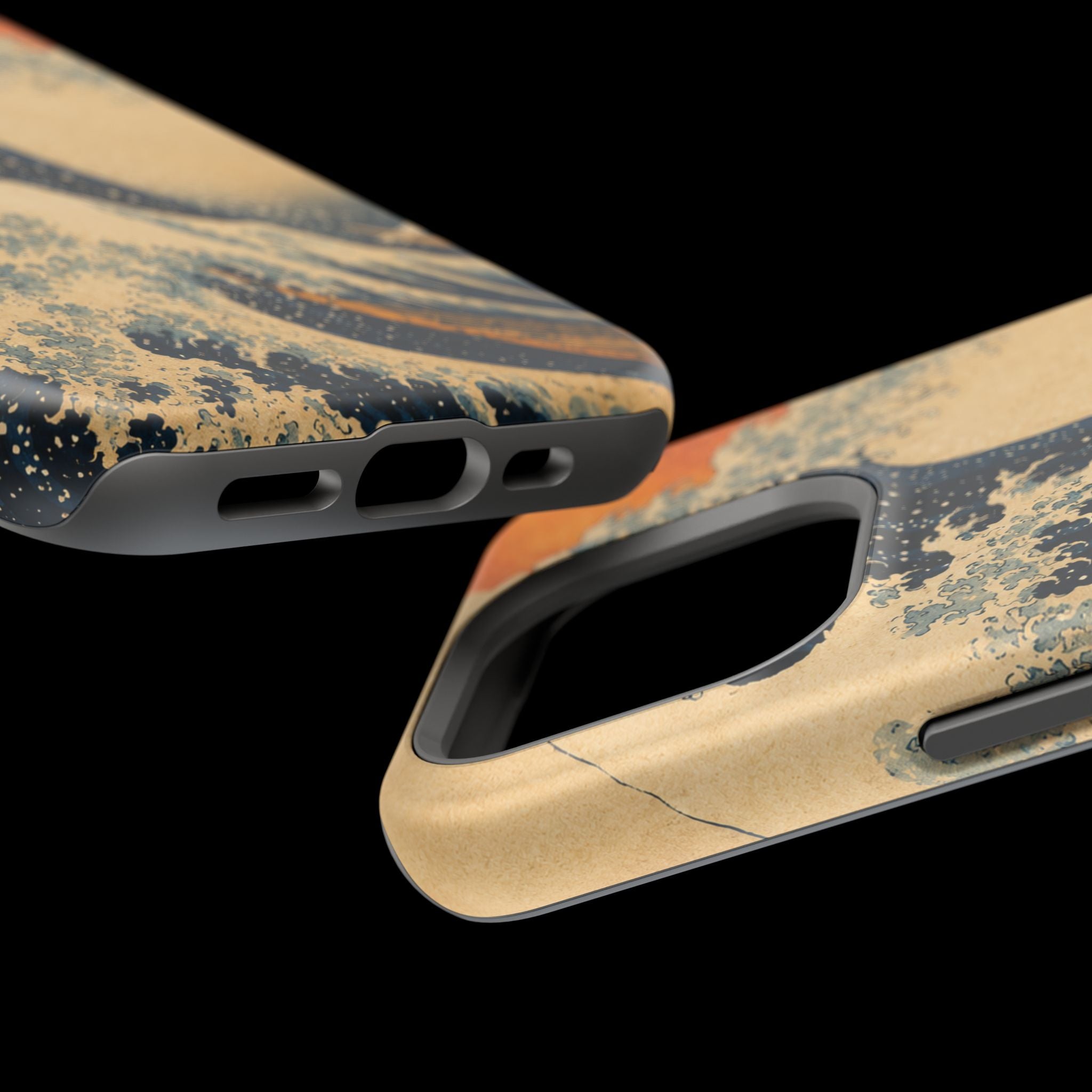 The Great Wave Phone Case — Magnetic Impact-Resistant iPhone Cover