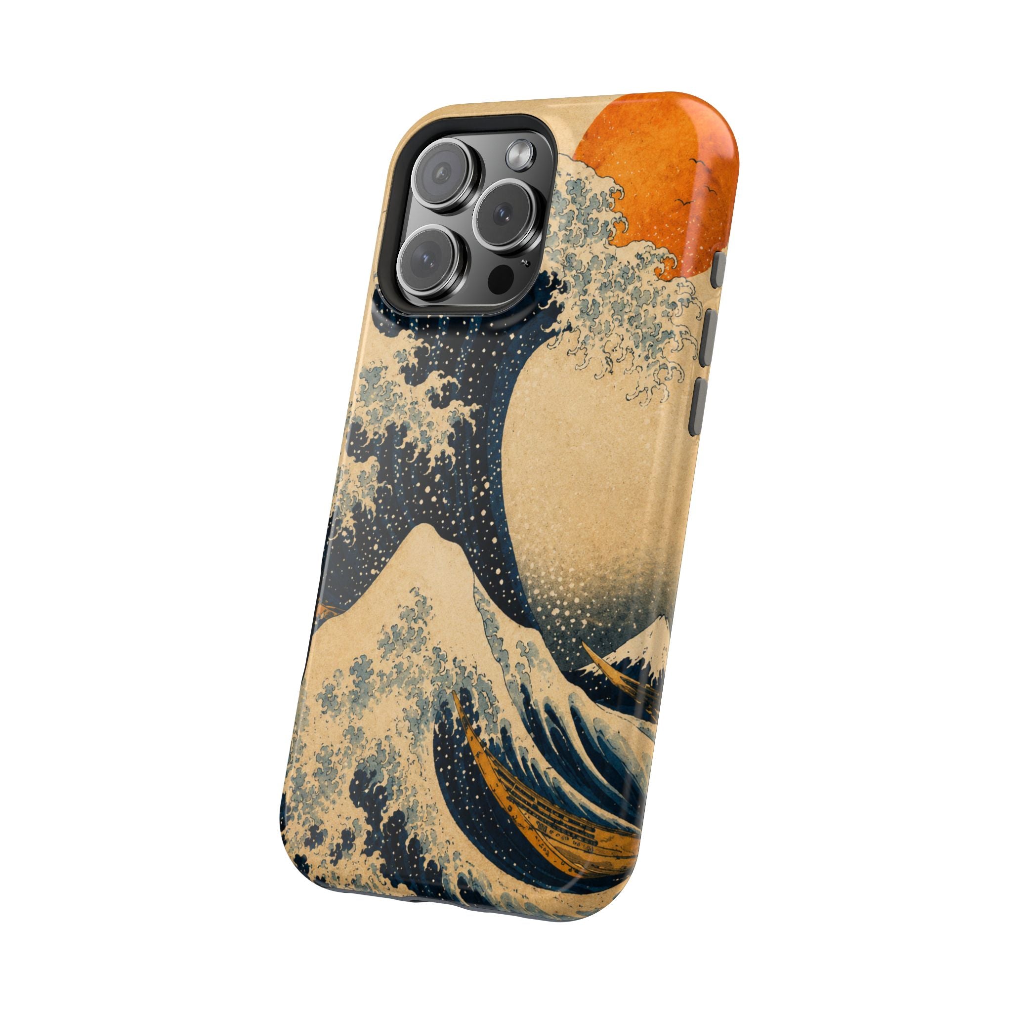 The Great Wave Phone Case — Magnetic Impact-Resistant iPhone Cover