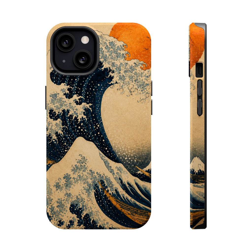 The Great Wave Phone Case — Magnetic Impact-Resistant iPhone Cover