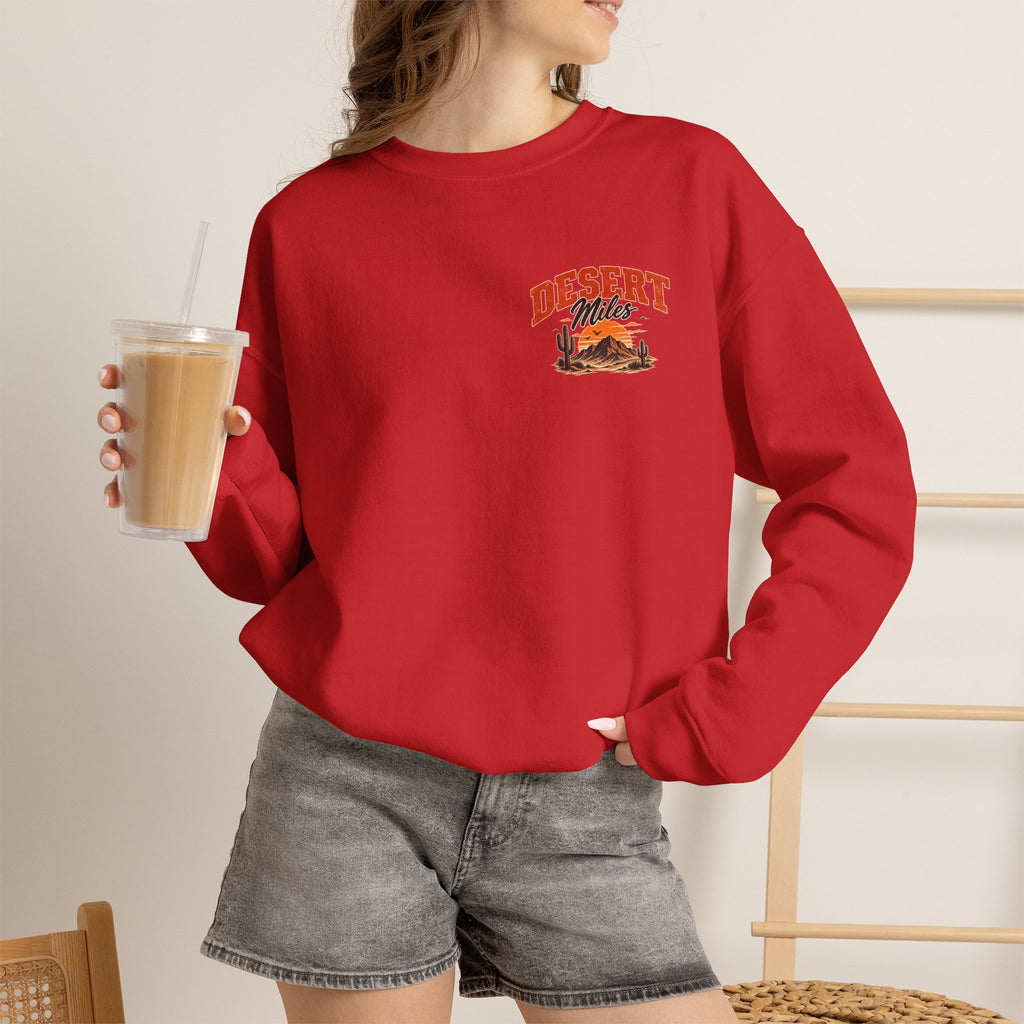 Desert Vibes Crewneck Sweatshirt — 'Desert Mama' Graphic
