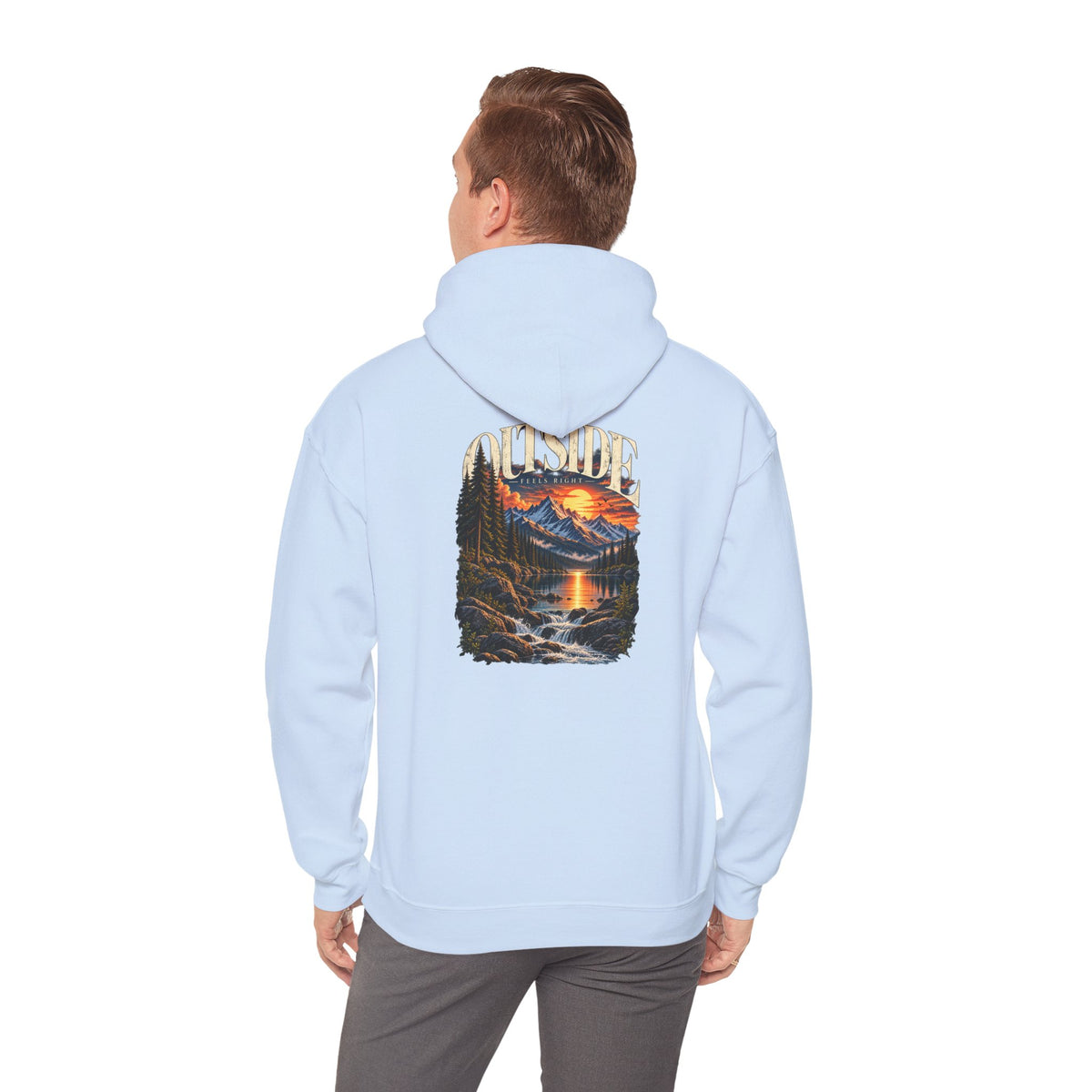Life is a Journey Hoodie — Retro Camper Van Graphic