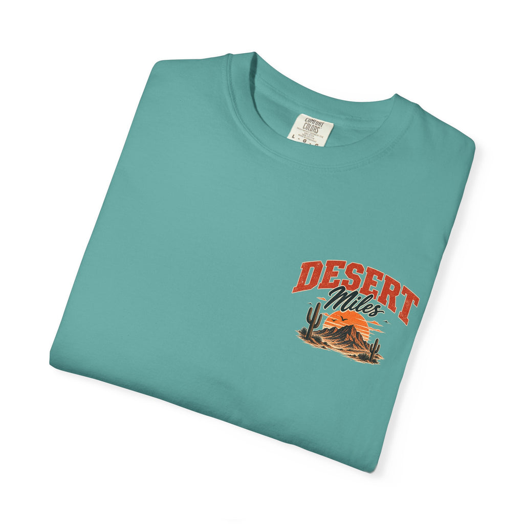 Desert Miles T-Shirt — Vintage Off-Road Scenic Graphic Tee