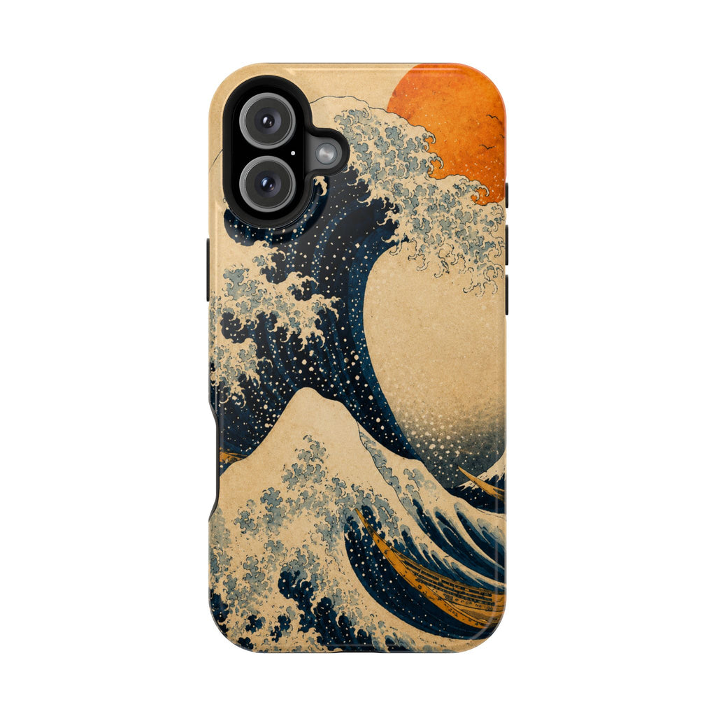 The Great Wave Phone Case — Magnetic Impact-Resistant iPhone Cover