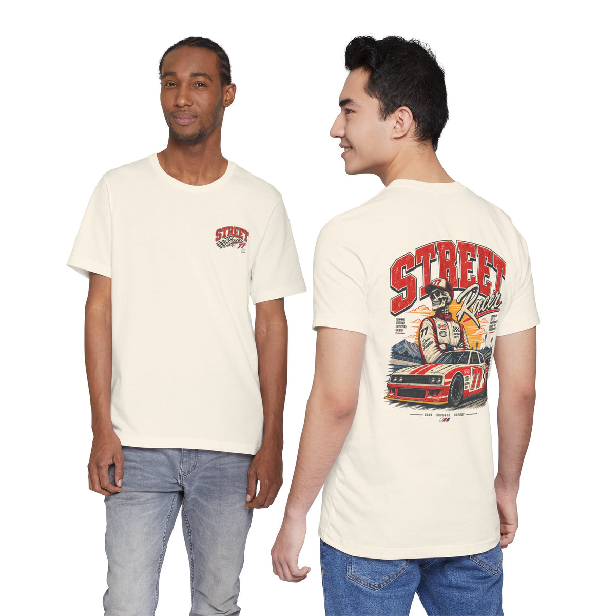 Street Speed T-Shirt — Vintage Racing Graphic
