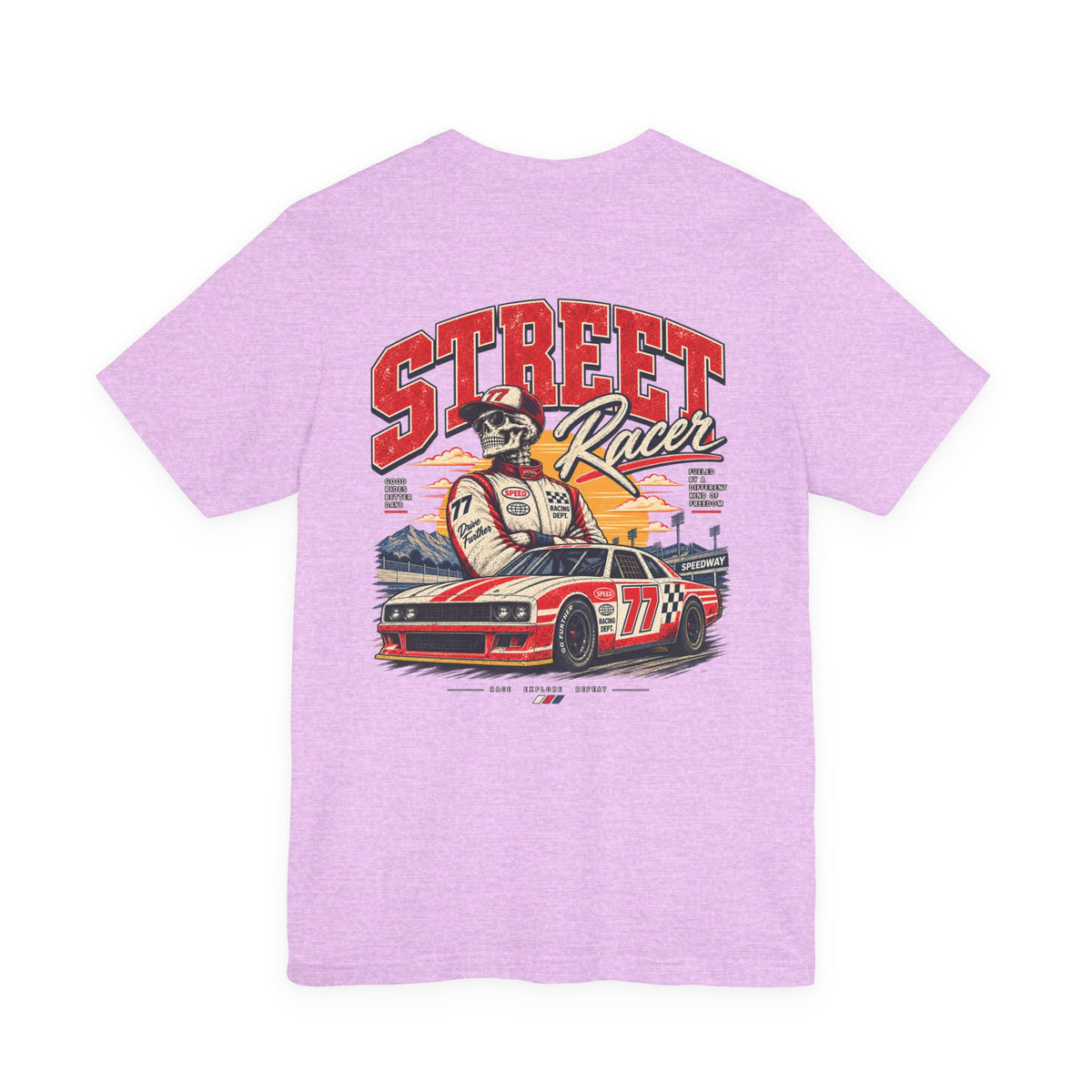 Street Speed T-Shirt — Vintage Racing Graphic