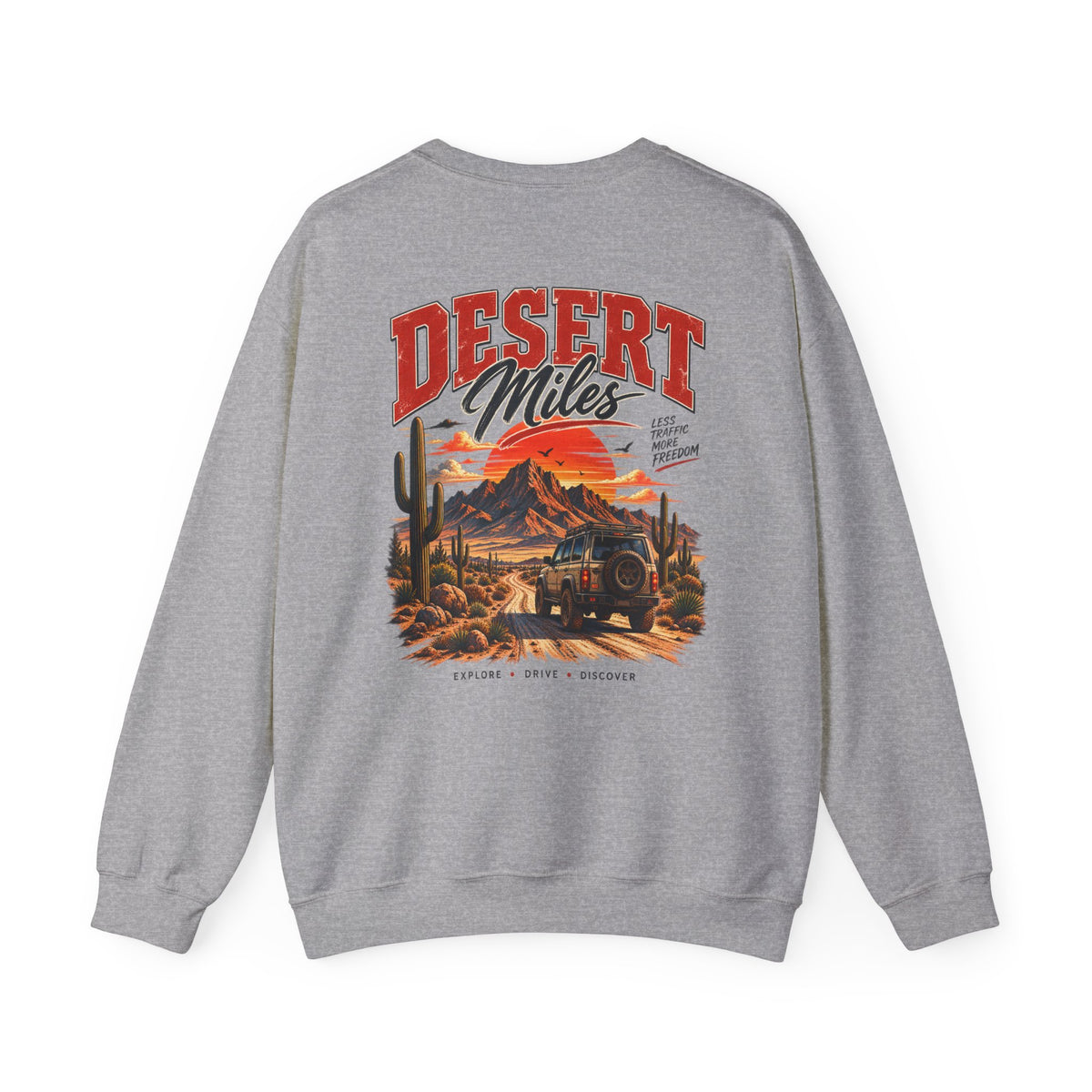 Desert Vibes Crewneck Sweatshirt — 'Desert Mama' Graphic