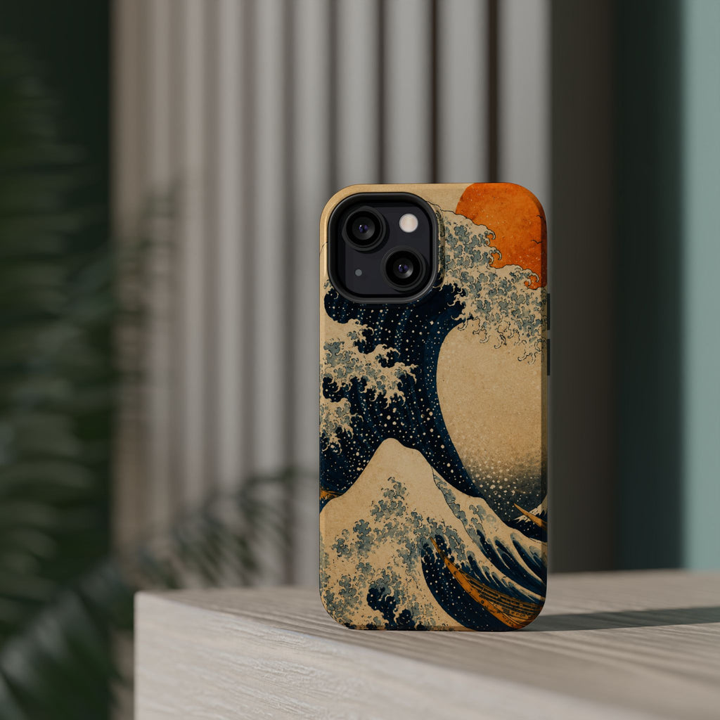 The Great Wave Phone Case — Magnetic Impact-Resistant iPhone Cover