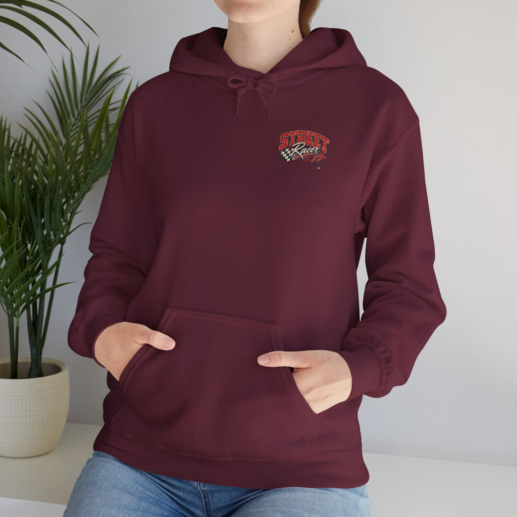 Vintage Skateboard Logo Hoodie - Retro Skate Crew Sweatshirt