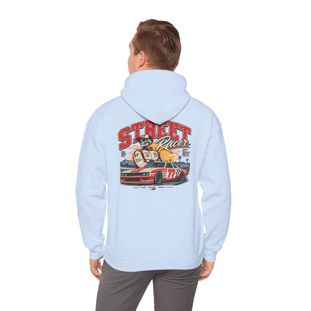 Vintage Skateboard Logo Hoodie - Retro Skate Crew Sweatshirt