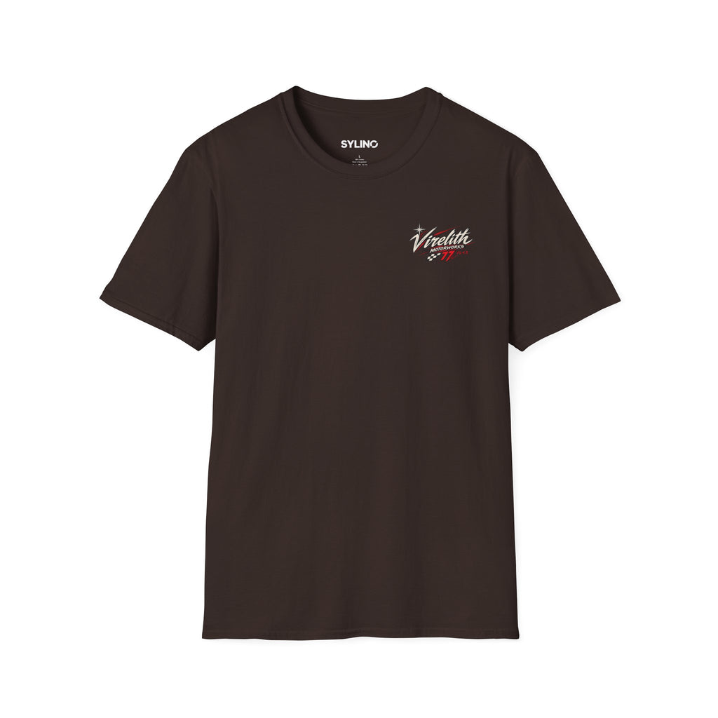 Venetta Retro Script T-Shirt | Vintage Chest Logo Graphic Tee