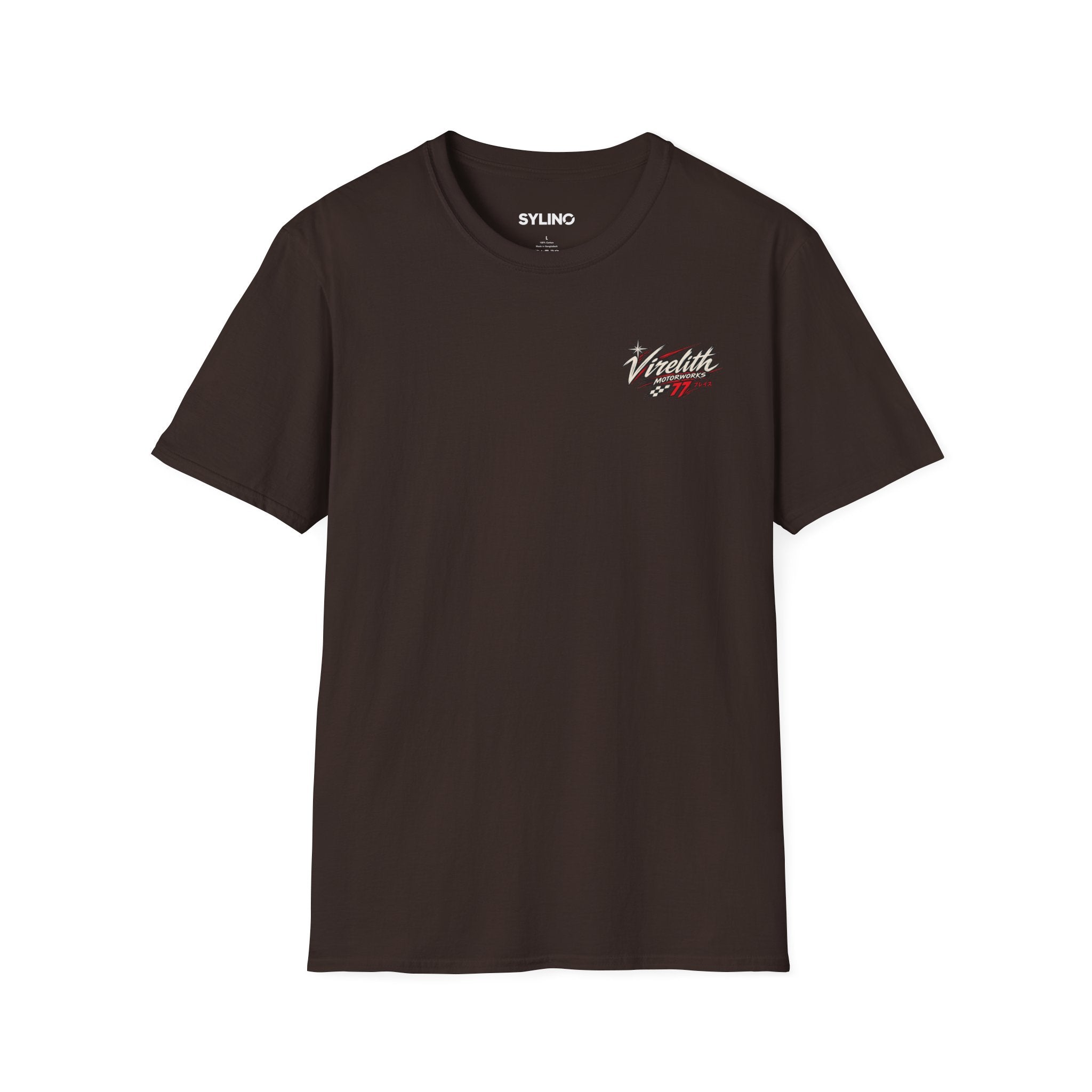 Venetta Retro Script T-Shirt | Vintage Chest Logo Graphic Tee