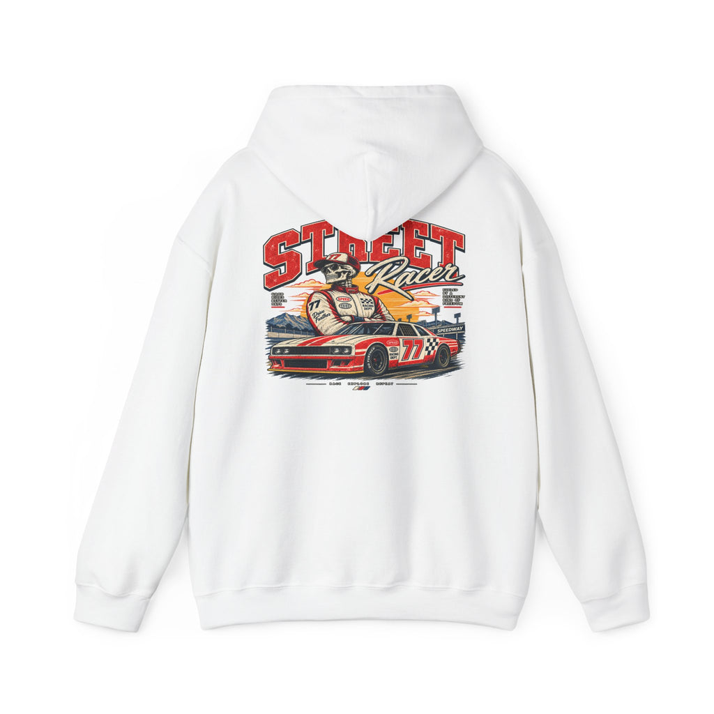 Vintage Skateboard Logo Hoodie - Retro Skate Crew Sweatshirt