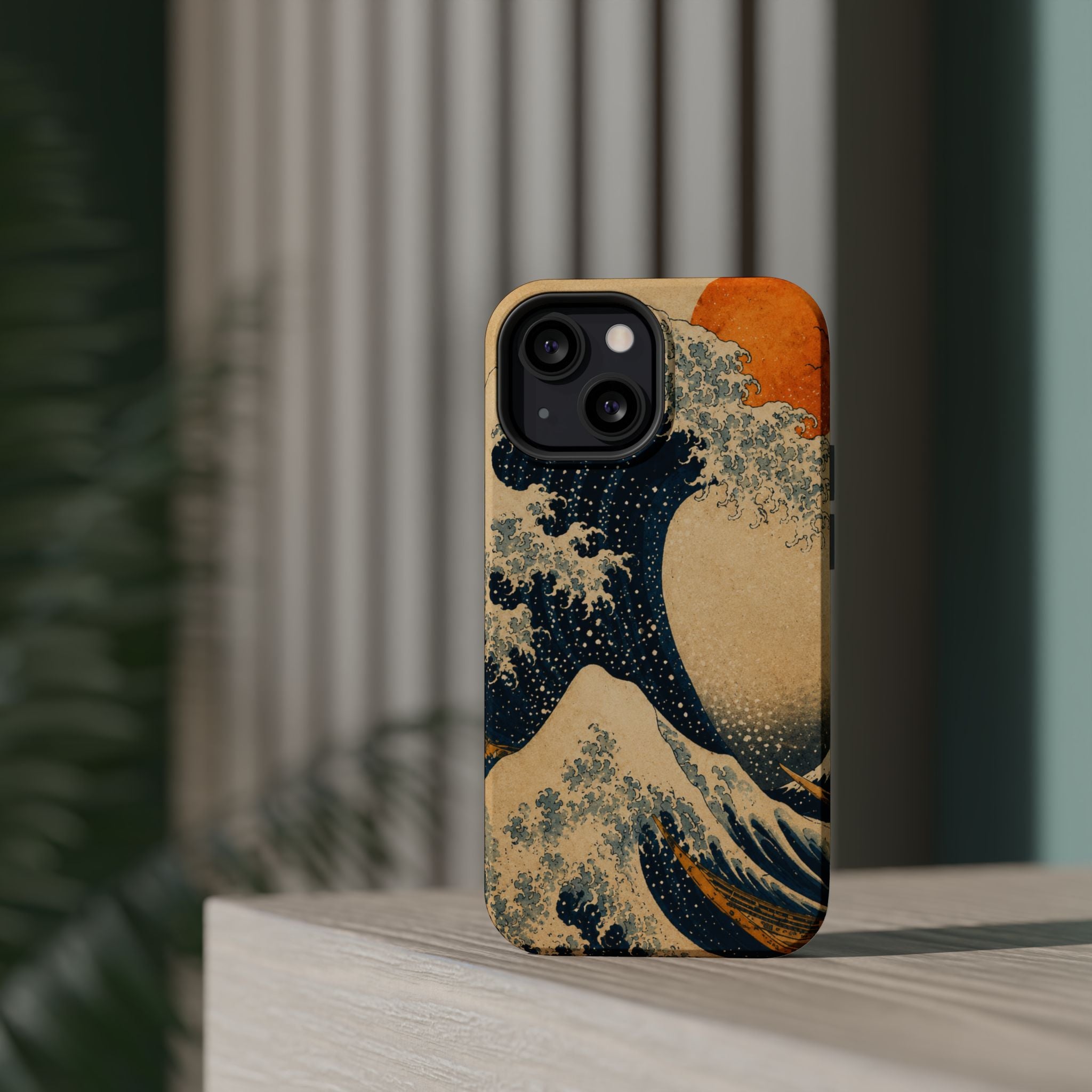 The Great Wave Phone Case — Magnetic Impact-Resistant iPhone Cover