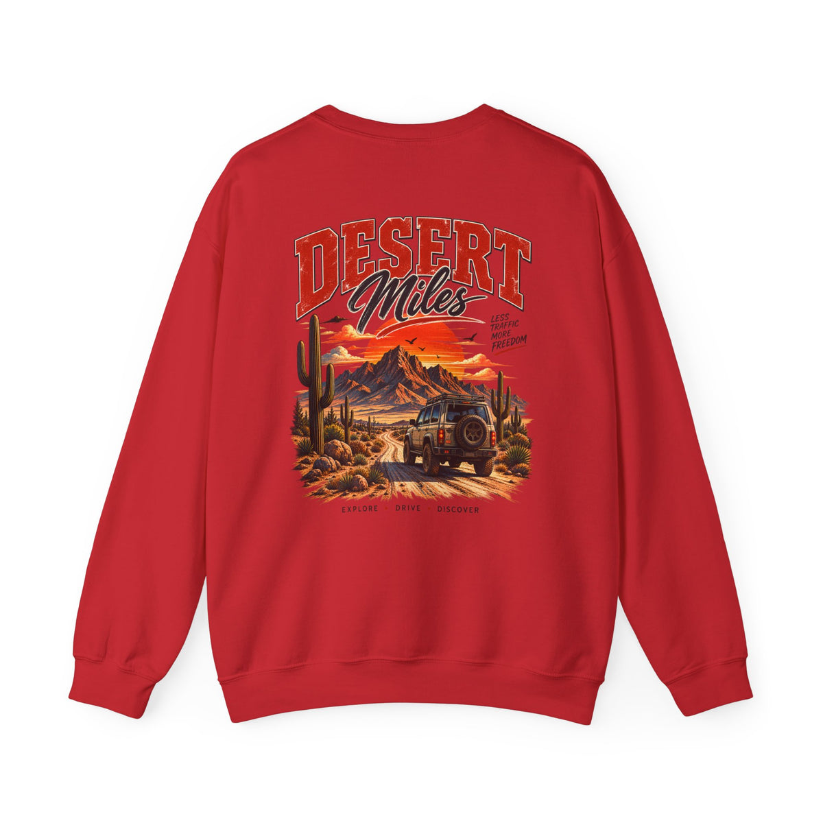 Desert Vibes Crewneck Sweatshirt — 'Desert Mama' Graphic