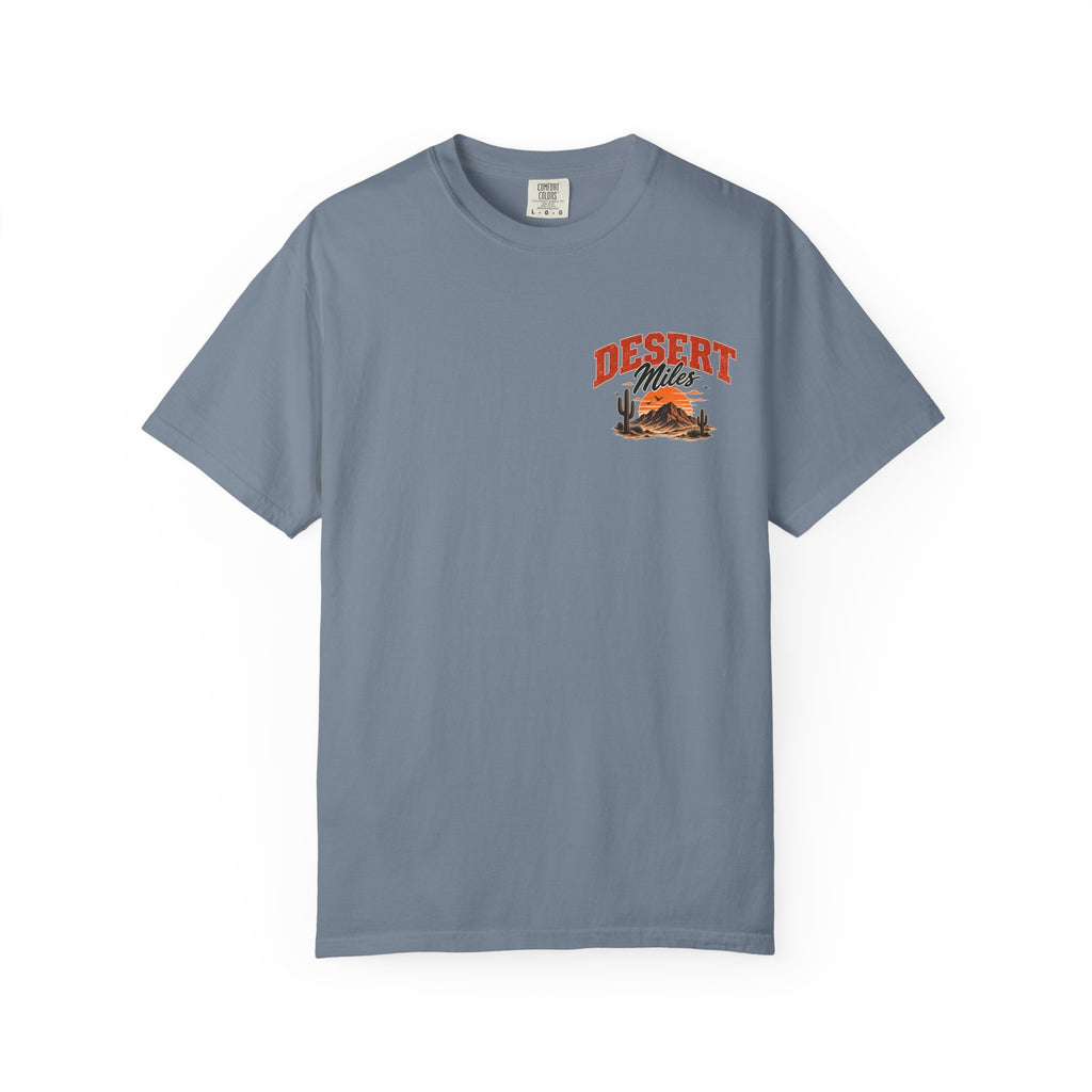 Desert Miles T-Shirt — Vintage Off-Road Scenic Graphic Tee