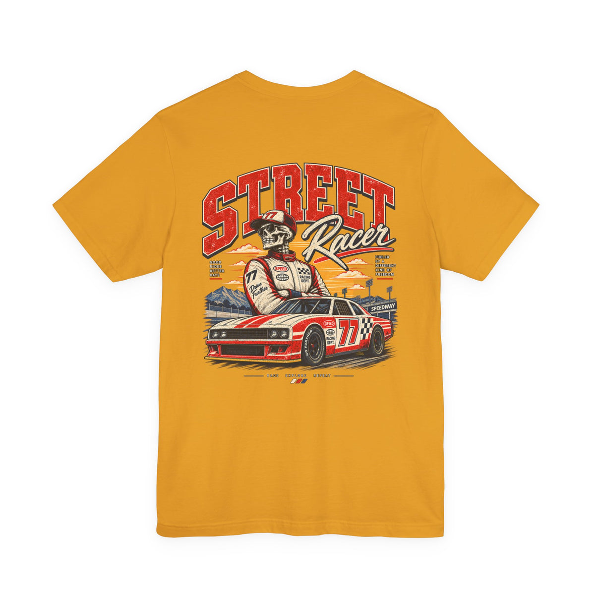 Street Speed T-Shirt — Vintage Racing Graphic