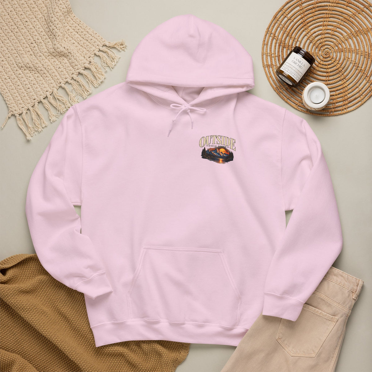 Life is a Journey Hoodie — Retro Camper Van Graphic