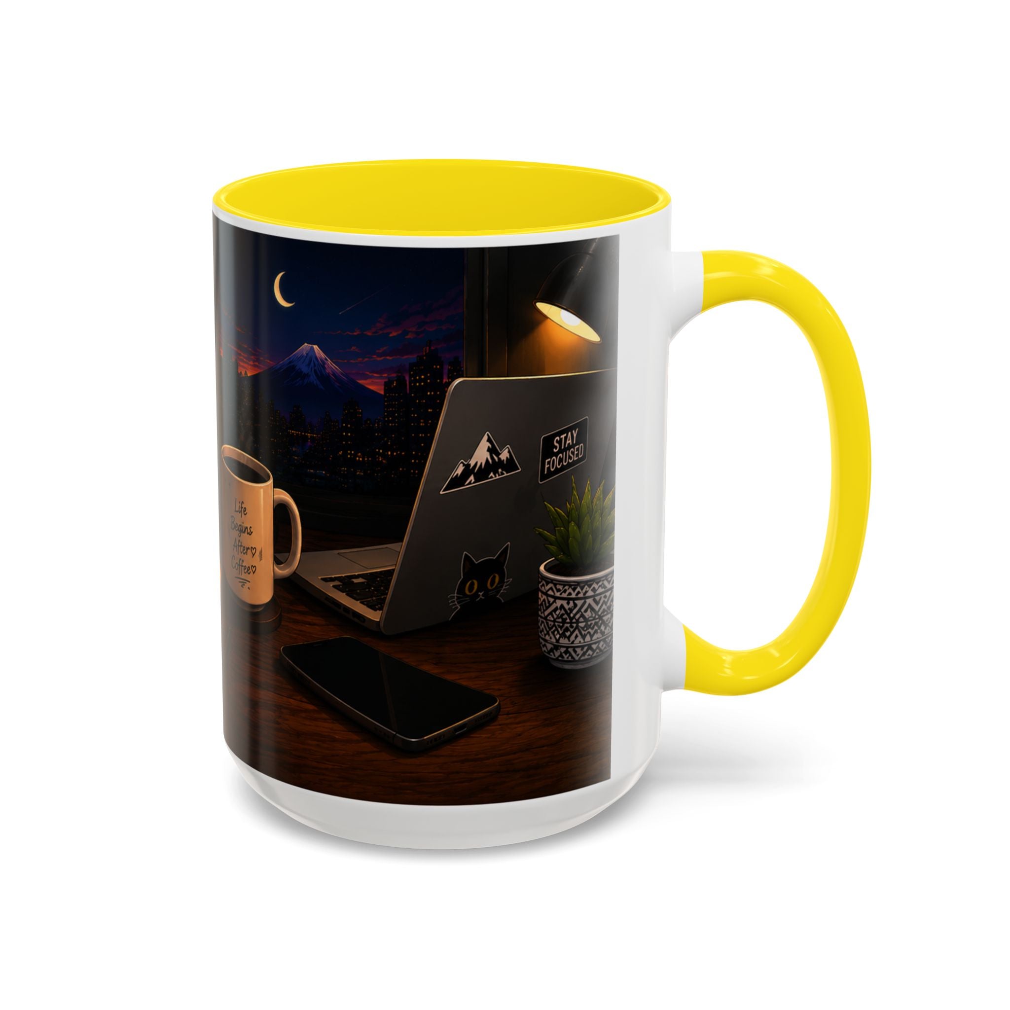 Accent Coffee Mug (11, 15oz)