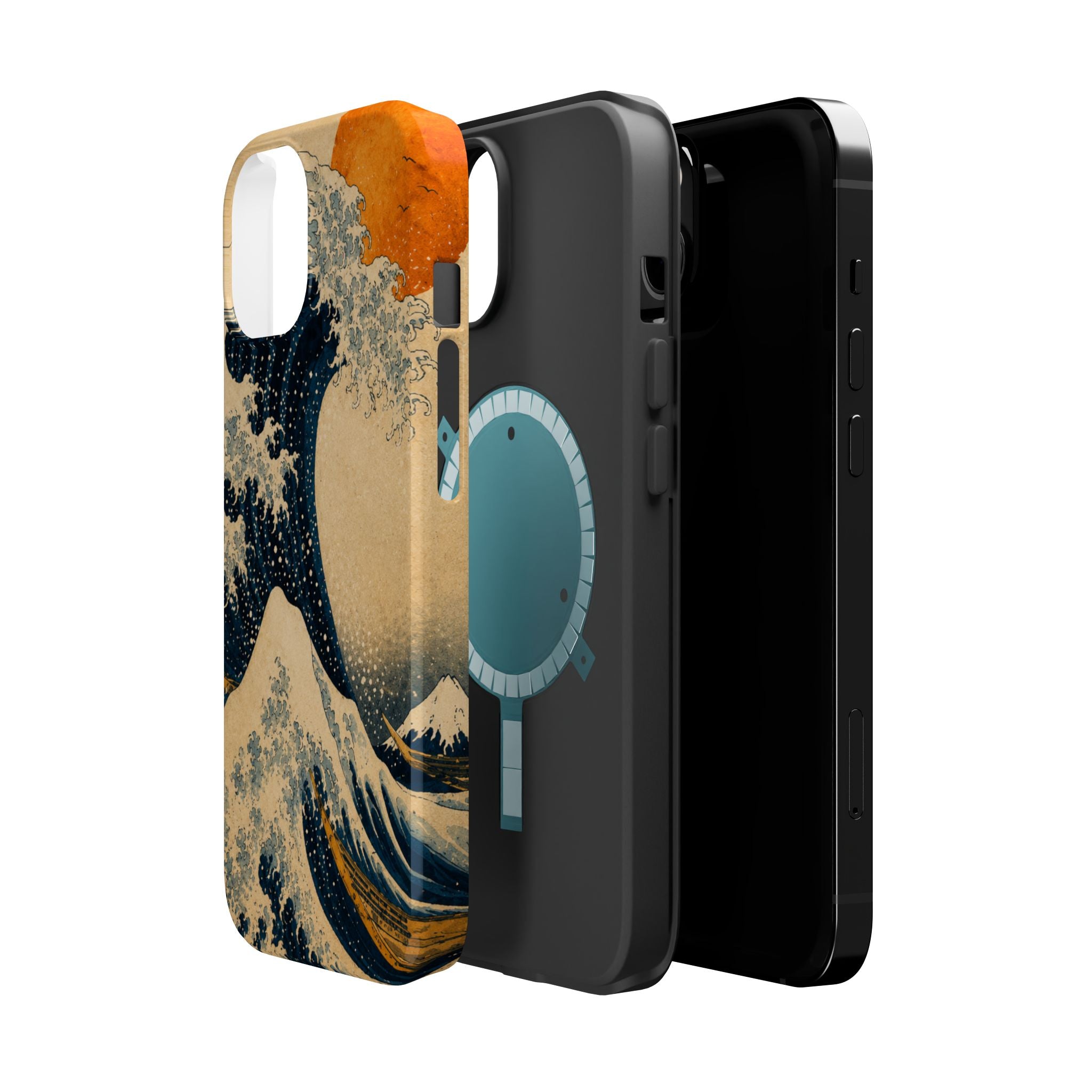 The Great Wave Phone Case — Magnetic Impact-Resistant iPhone Cover