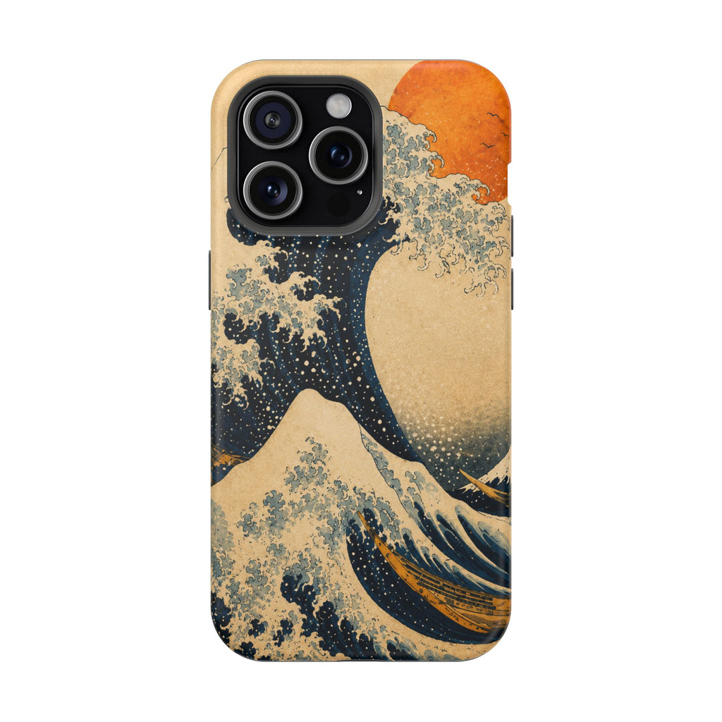 The Great Wave Phone Case — Magnetic Impact-Resistant iPhone Cover