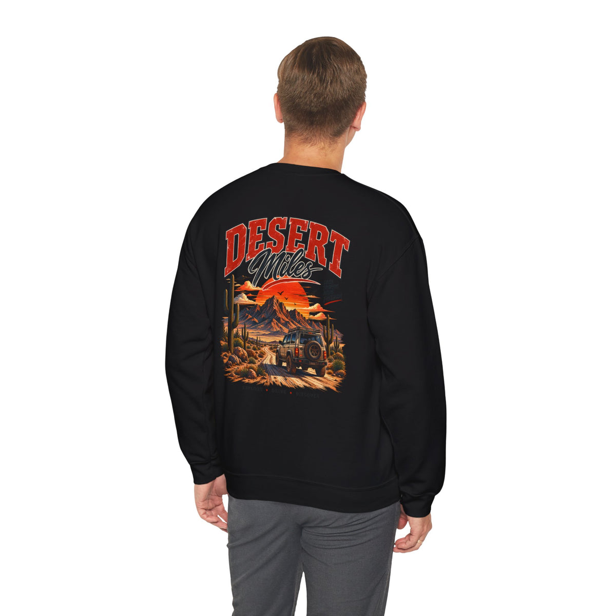 Desert Vibes Crewneck Sweatshirt — 'Desert Mama' Graphic