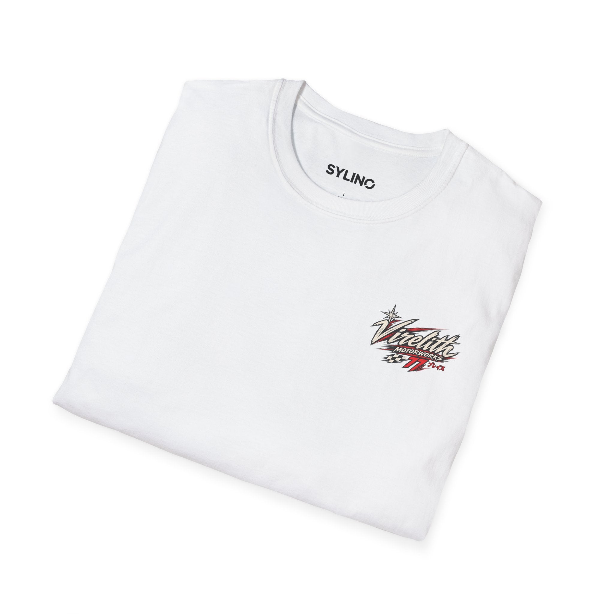 Venetta Retro Script T-Shirt | Vintage Chest Logo Graphic Tee