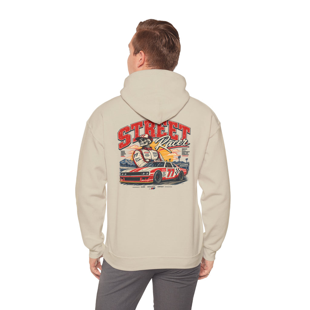 Vintage Skateboard Logo Hoodie - Retro Skate Crew Sweatshirt