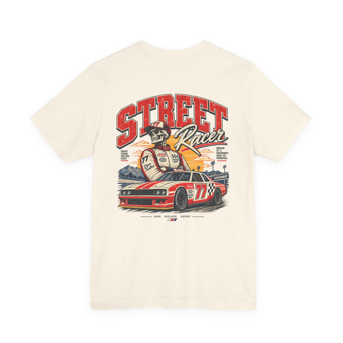 Street Speed T-Shirt — Vintage Racing Graphic