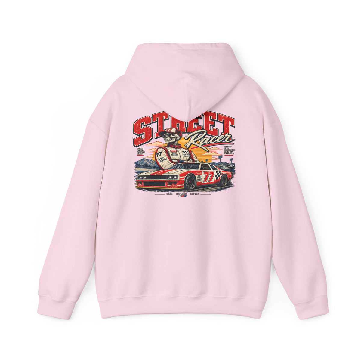 Vintage Skateboard Logo Hoodie - Retro Skate Crew Sweatshirt