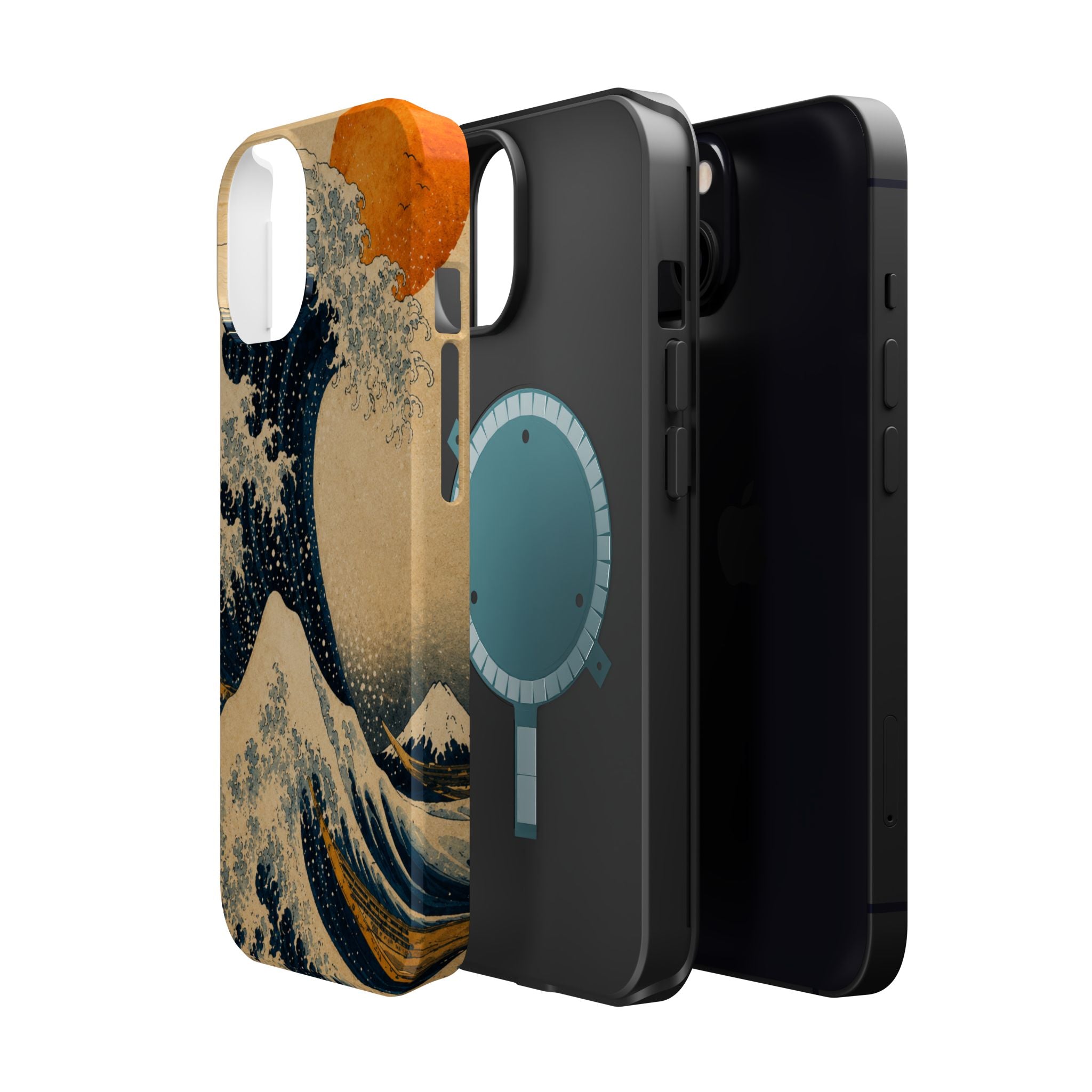 The Great Wave Phone Case — Magnetic Impact-Resistant iPhone Cover