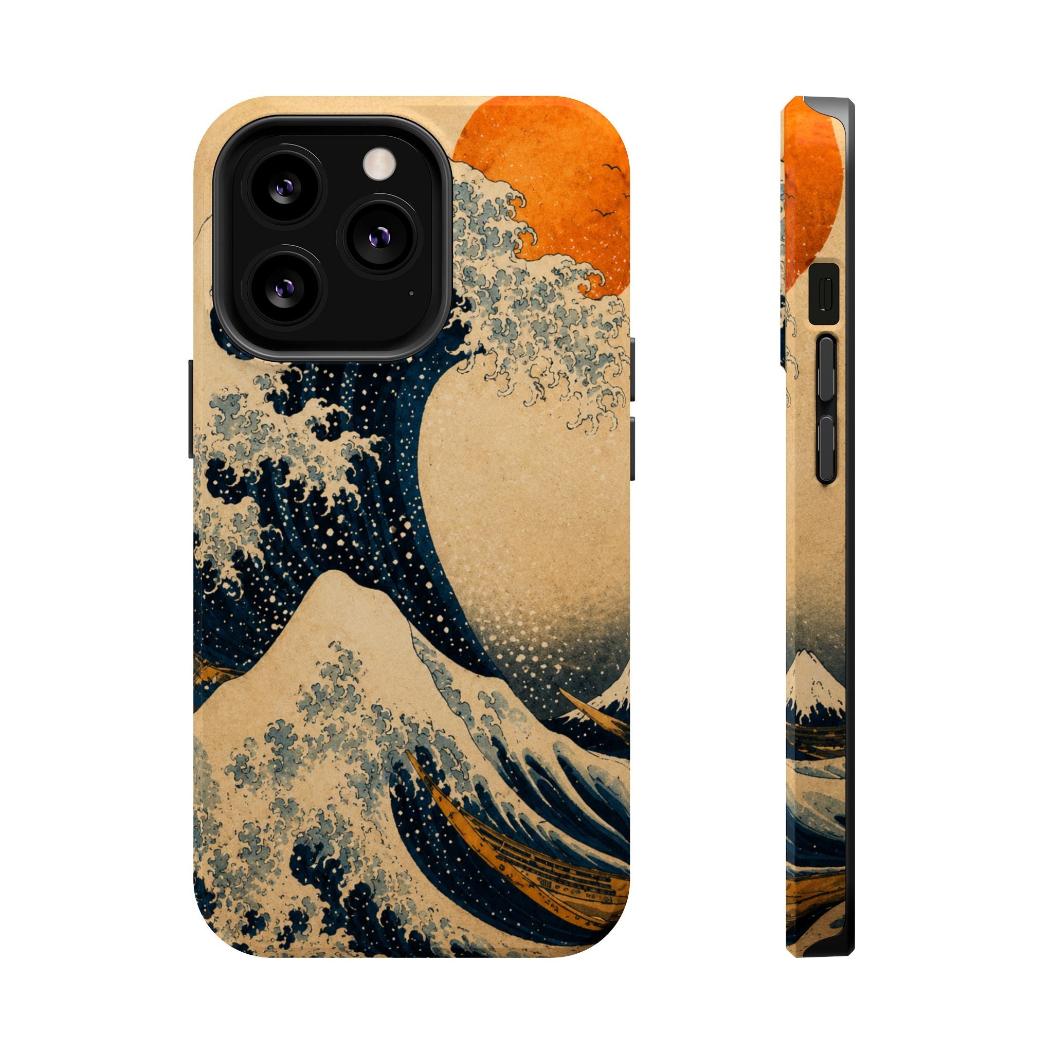 The Great Wave Phone Case — Magnetic Impact-Resistant iPhone Cover