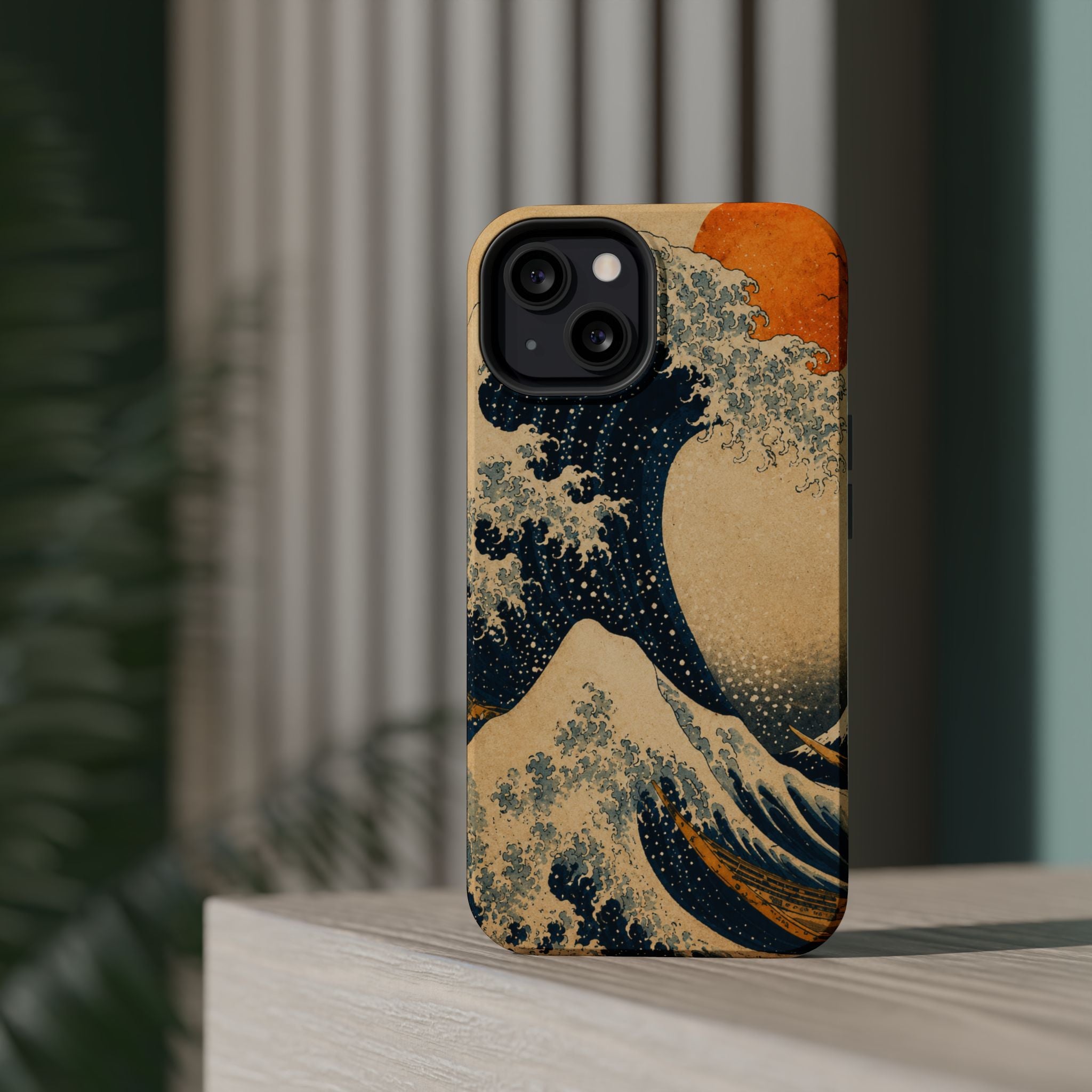 The Great Wave Phone Case — Magnetic Impact-Resistant iPhone Cover