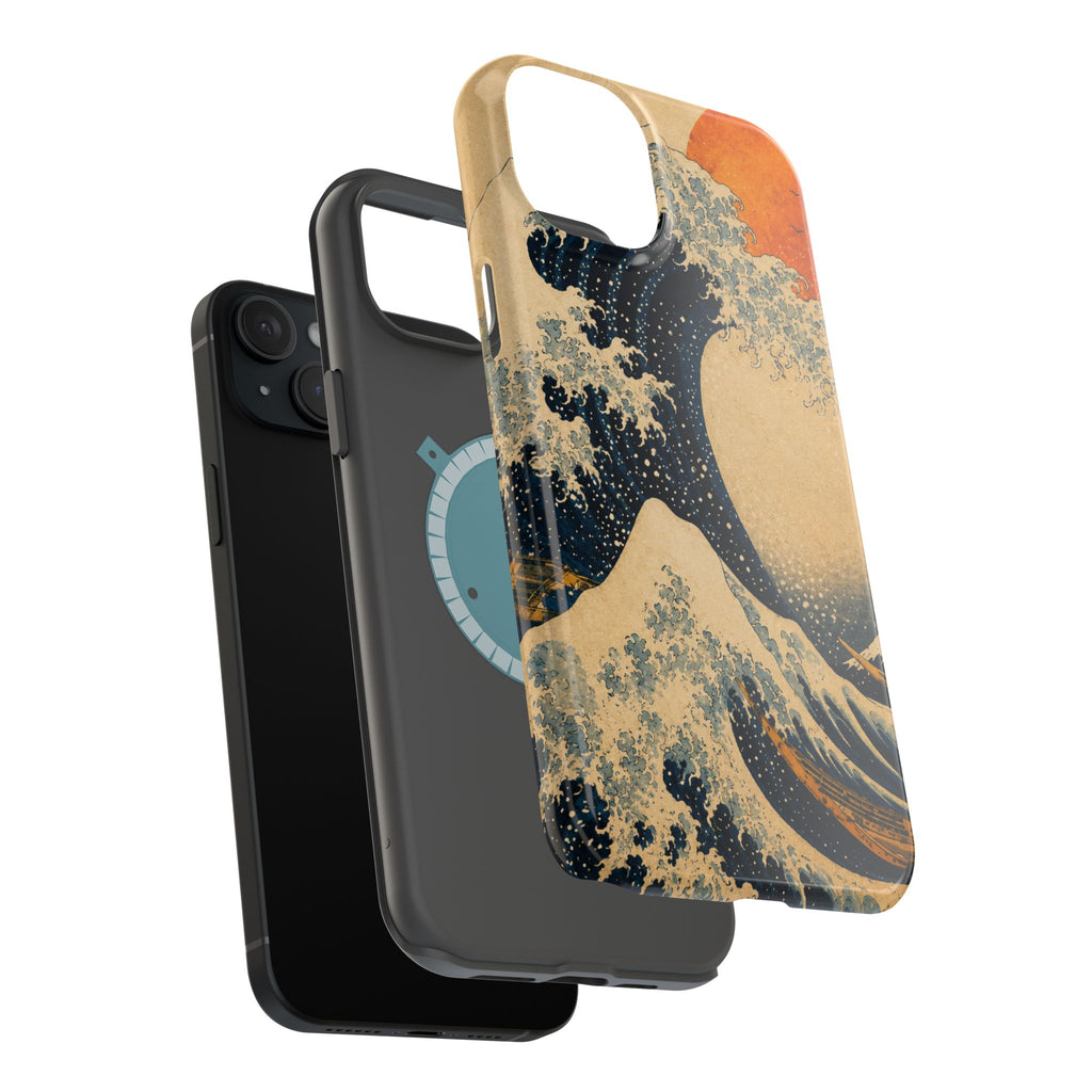 The Great Wave Phone Case — Magnetic Impact-Resistant iPhone Cover