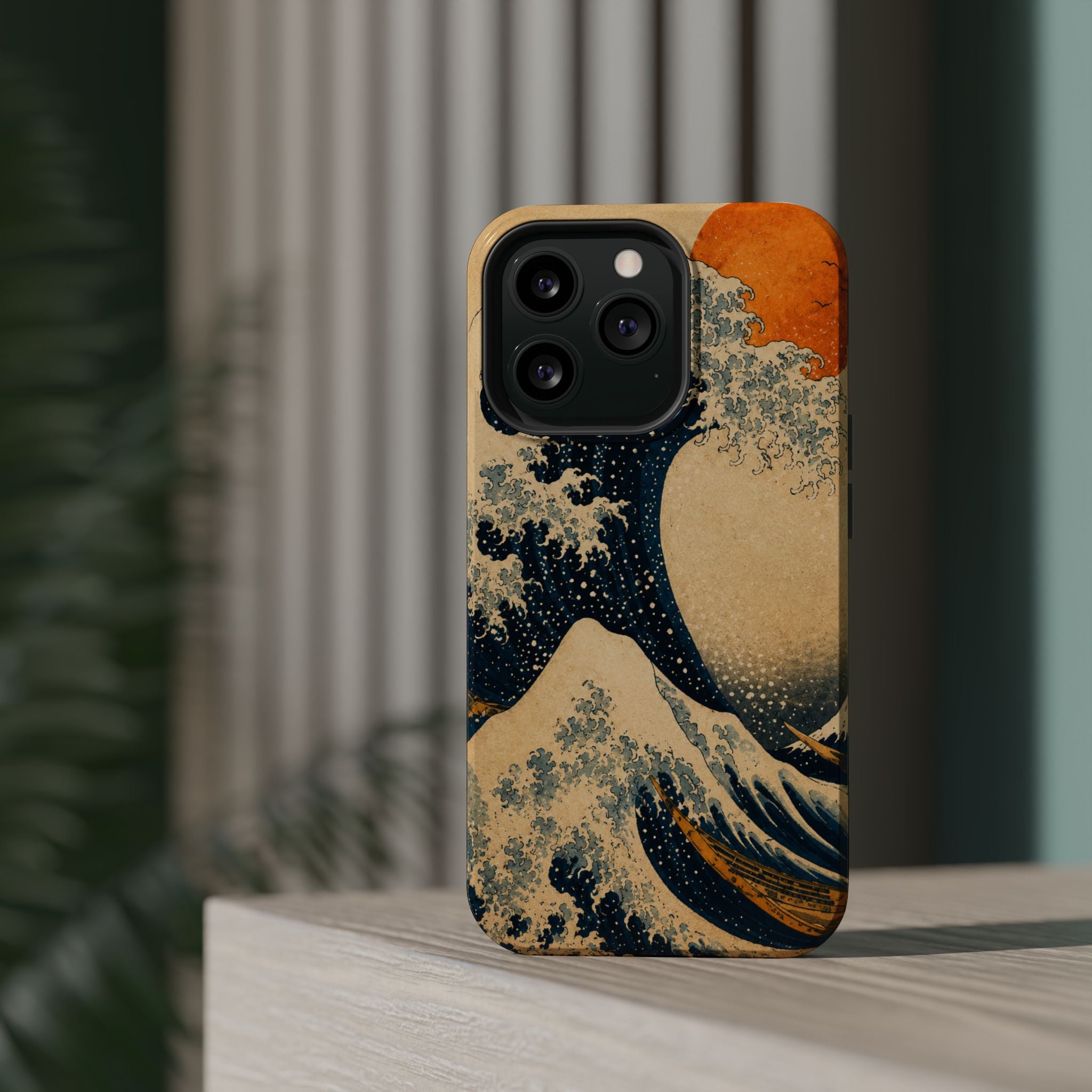The Great Wave Phone Case — Magnetic Impact-Resistant iPhone Cover