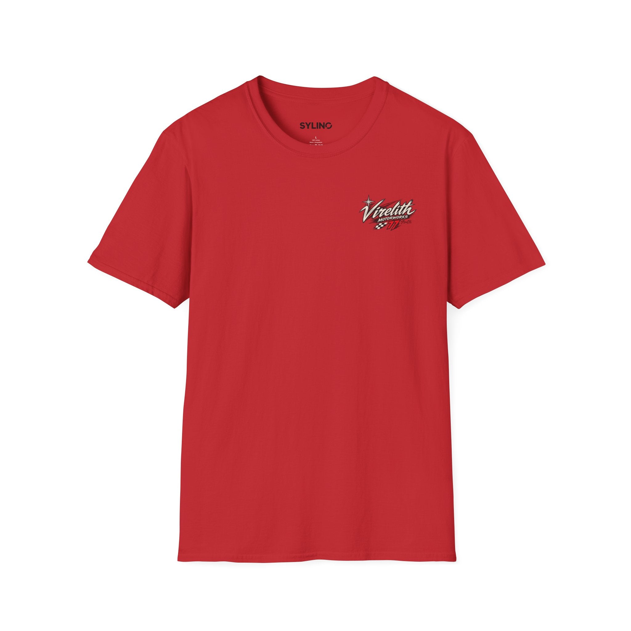 Venetta Retro Script T-Shirt | Vintage Chest Logo Graphic Tee