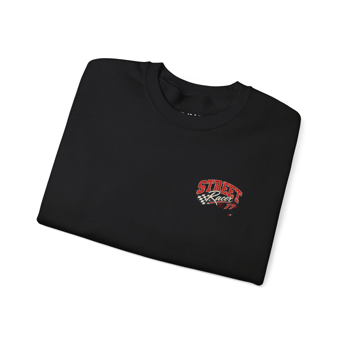 Street Racer Crewneck Sweatshirt — Vintage Car Racing Graphic