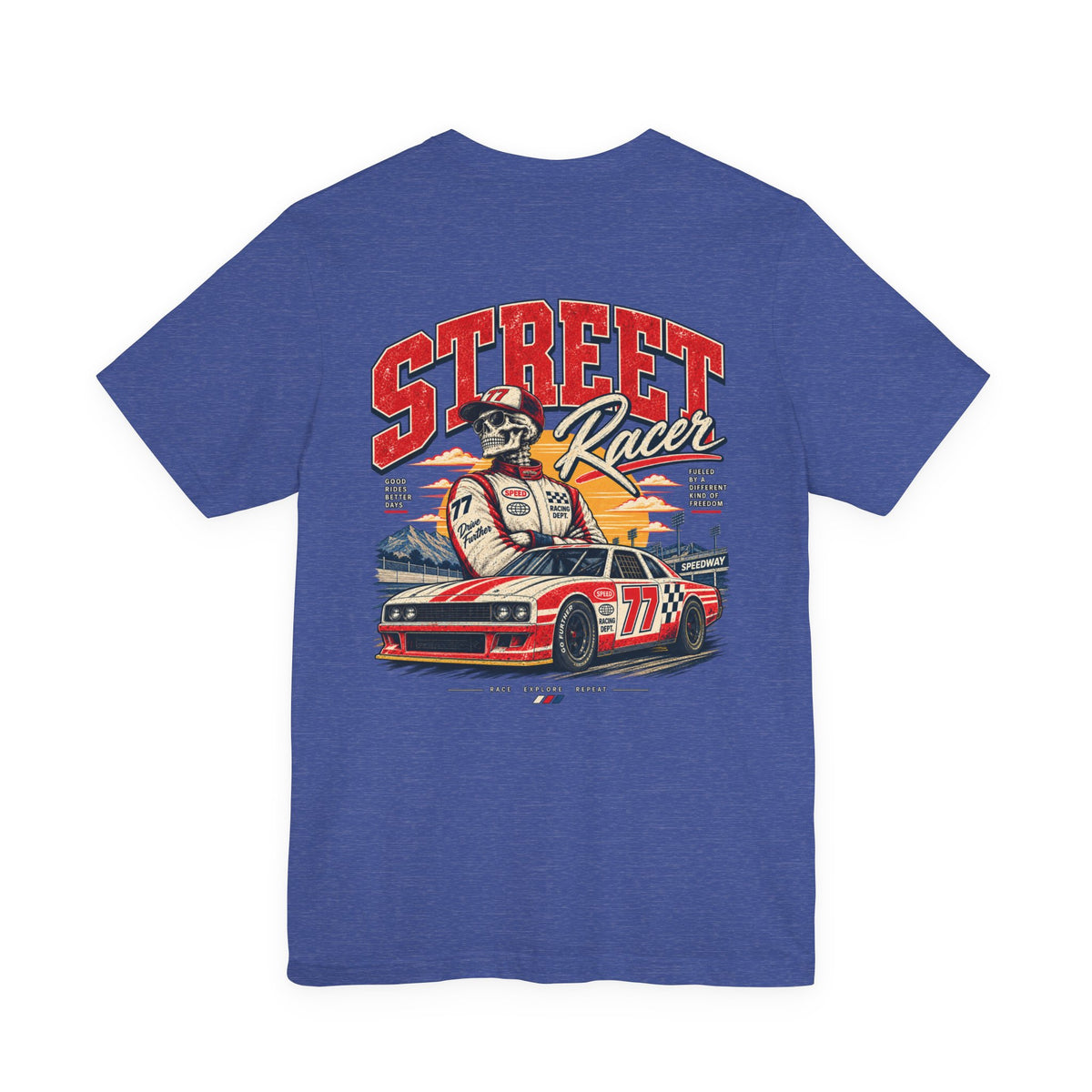 Street Speed T-Shirt — Vintage Racing Graphic