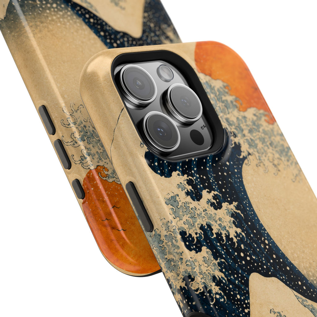 The Great Wave Phone Case — Magnetic Impact-Resistant iPhone Cover