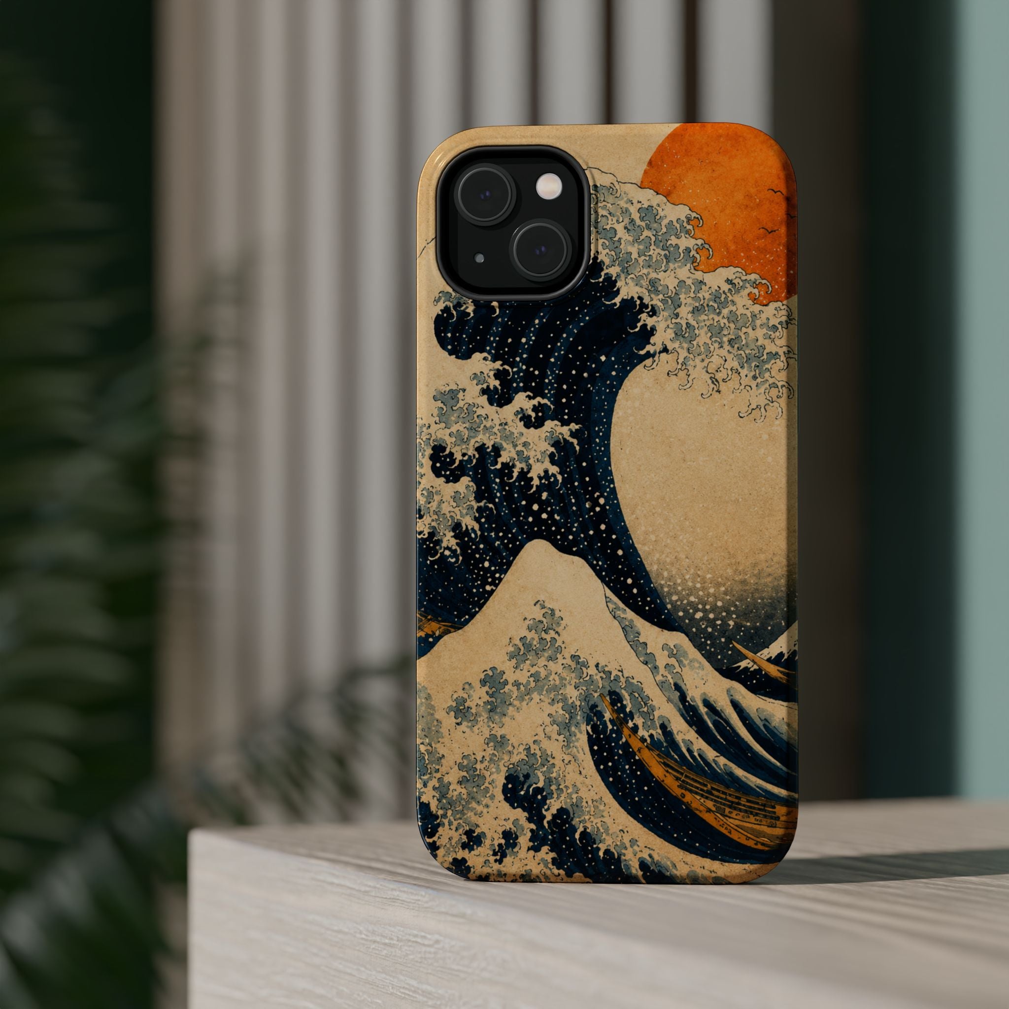The Great Wave Phone Case — Magnetic Impact-Resistant iPhone Cover