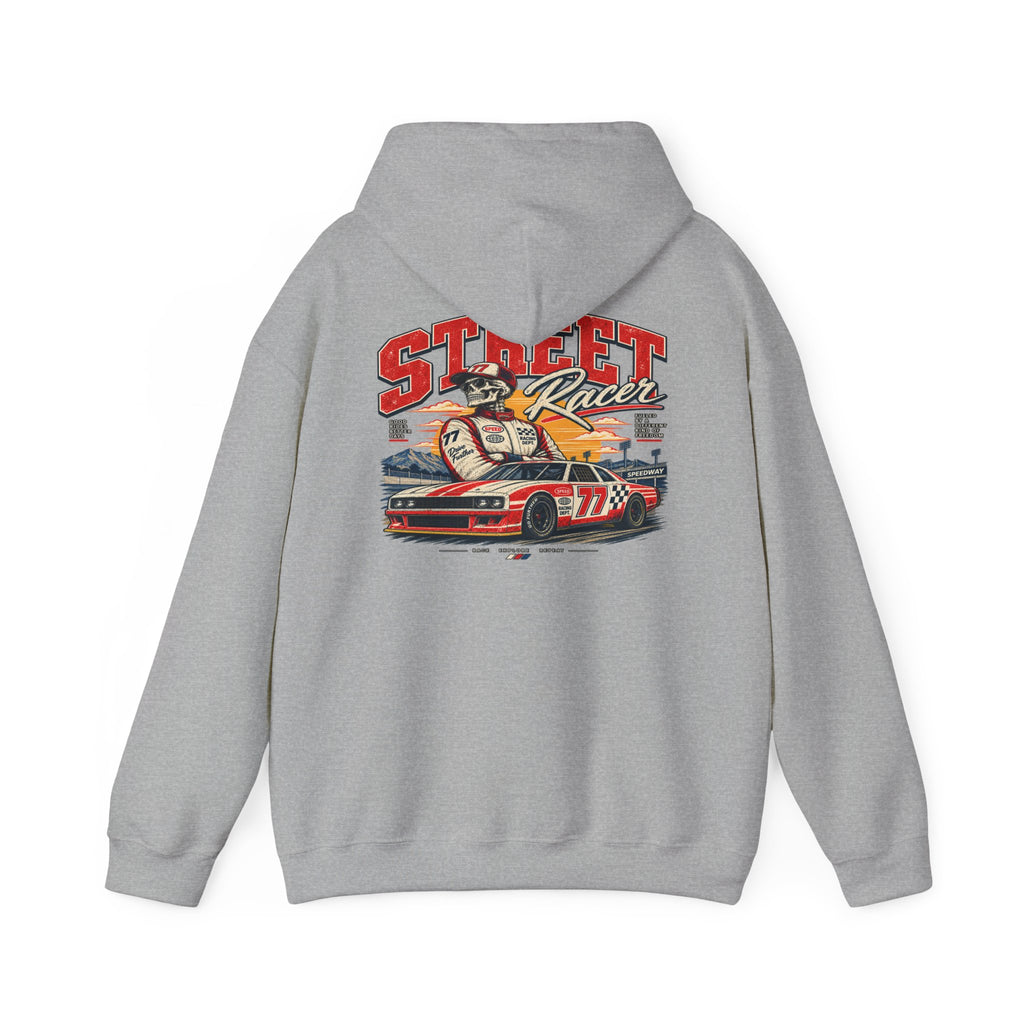Vintage Skateboard Logo Hoodie - Retro Skate Crew Sweatshirt