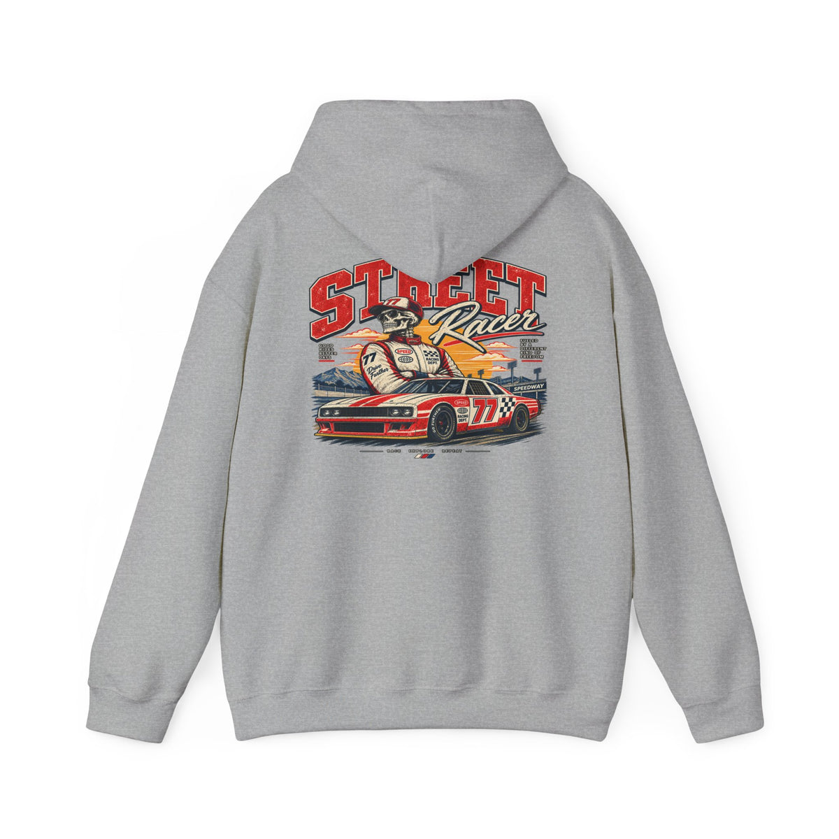 Vintage Skateboard Logo Hoodie - Retro Skate Crew Sweatshirt
