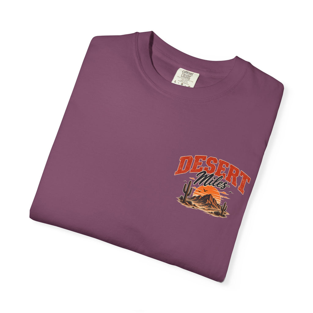 Desert Miles T-Shirt — Vintage Off-Road Scenic Graphic Tee