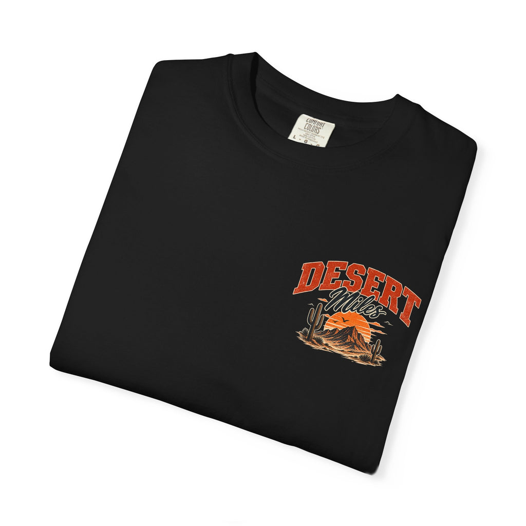 Desert Miles T-Shirt — Vintage Off-Road Scenic Graphic Tee