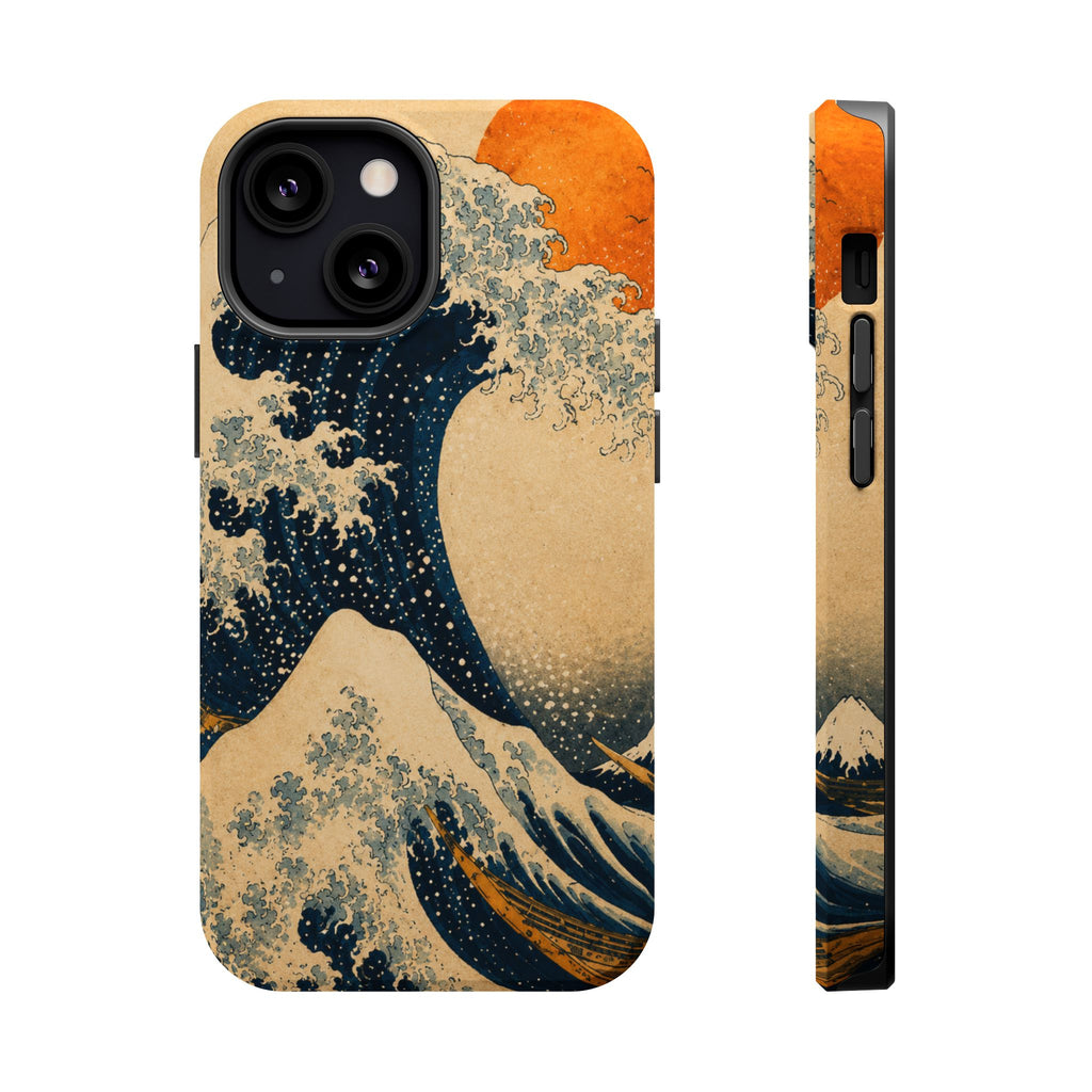 The Great Wave Phone Case — Magnetic Impact-Resistant iPhone Cover