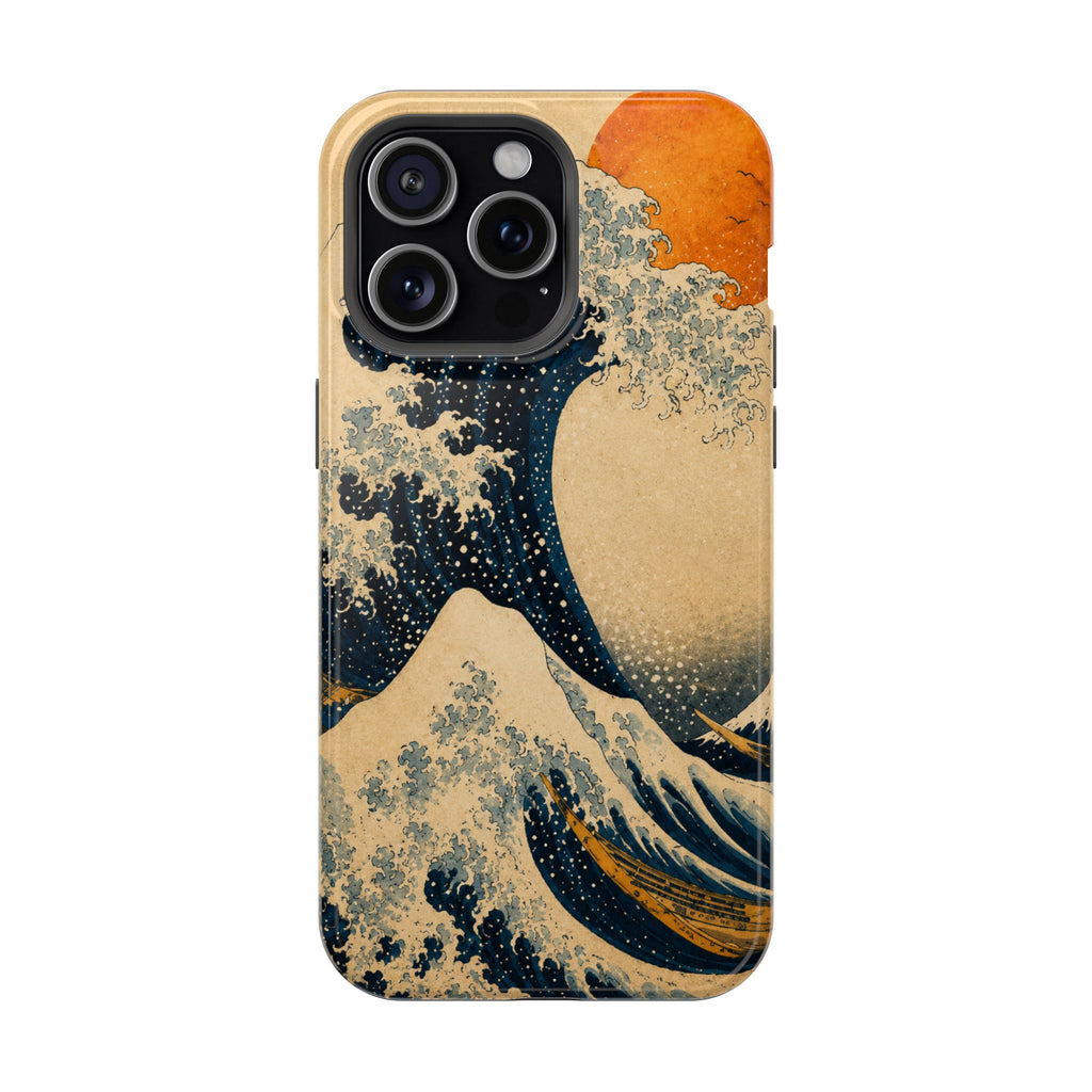 The Great Wave Phone Case — Magnetic Impact-Resistant iPhone Cover