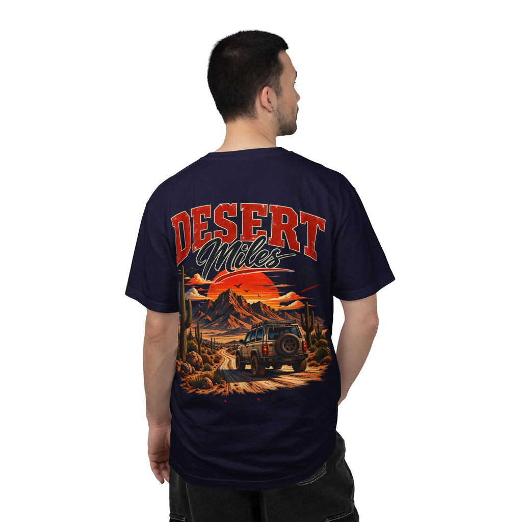 Desert Miles T-Shirt — Vintage Off-Road Scenic Graphic Tee